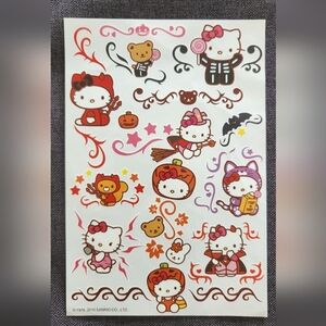 Hello Kitty Tattoo Sticker